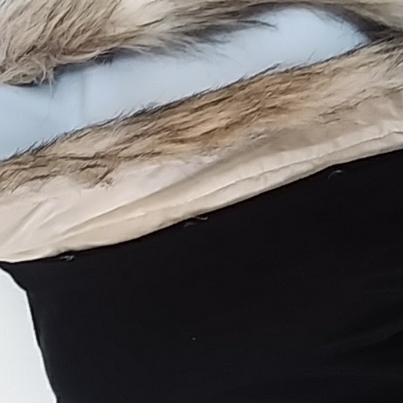 Loft ann taylor cardigan faux fur collar - Picture 3 of 5